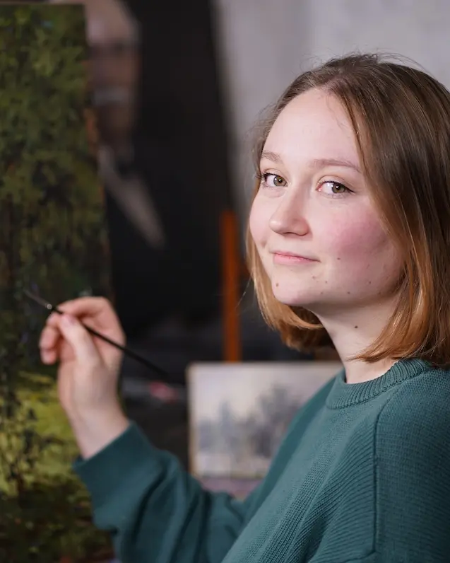 Portrait Artisan Restaurateur dans son atelier