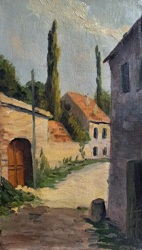 Après restauration — Petit chemin, début XXᵉ siècle